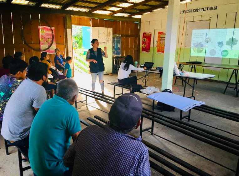 Taller de mapeo en Piedra Larga