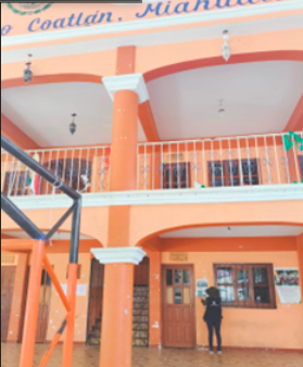 Campaña informativa en San Jerónimo Coatlán