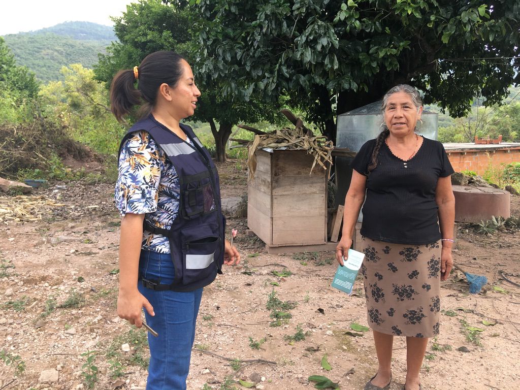 Campaña informativa en San Cristóbal Honduras Coatlán