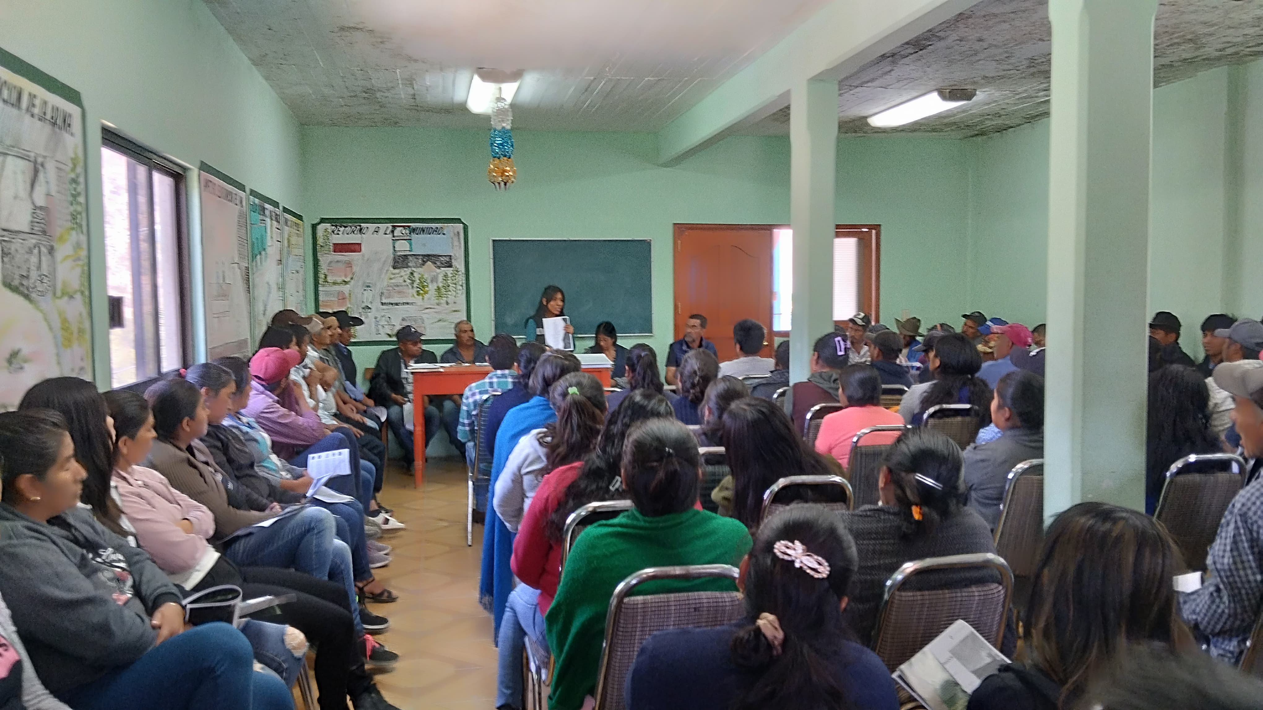 Asamblea General para elegir al nuevo coordinador del proyecto de carbono forestal