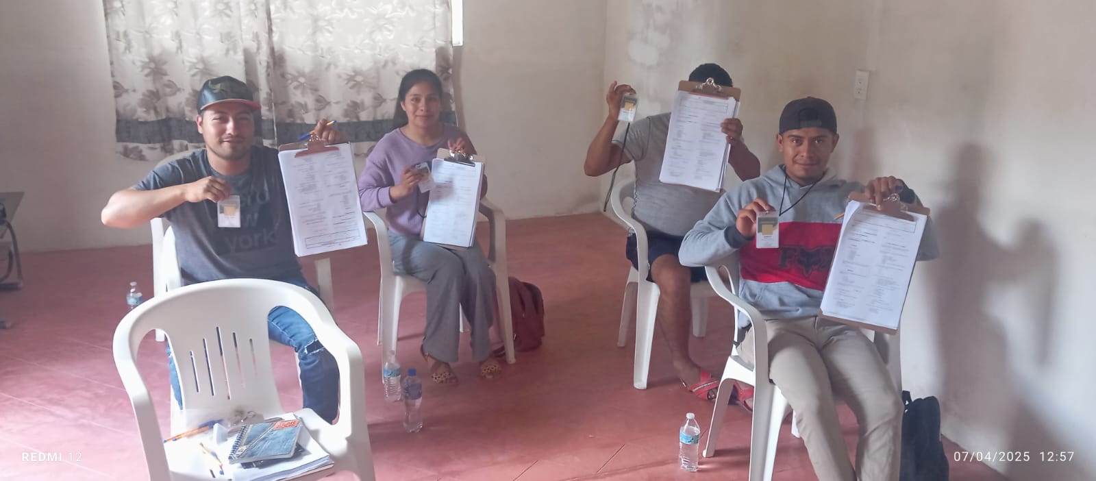 Capacitación de aplicación de encuestas a Enlaces de San Jerónimo Coatlán