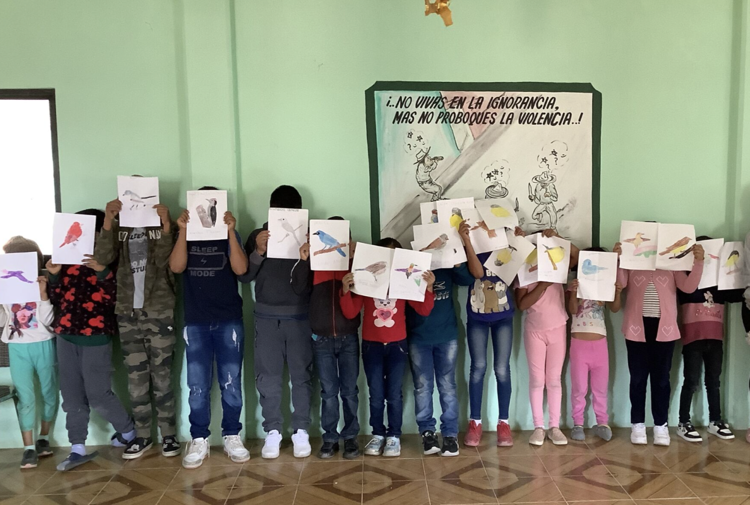 Creatividad infantil para imaginar un futuro con el monte