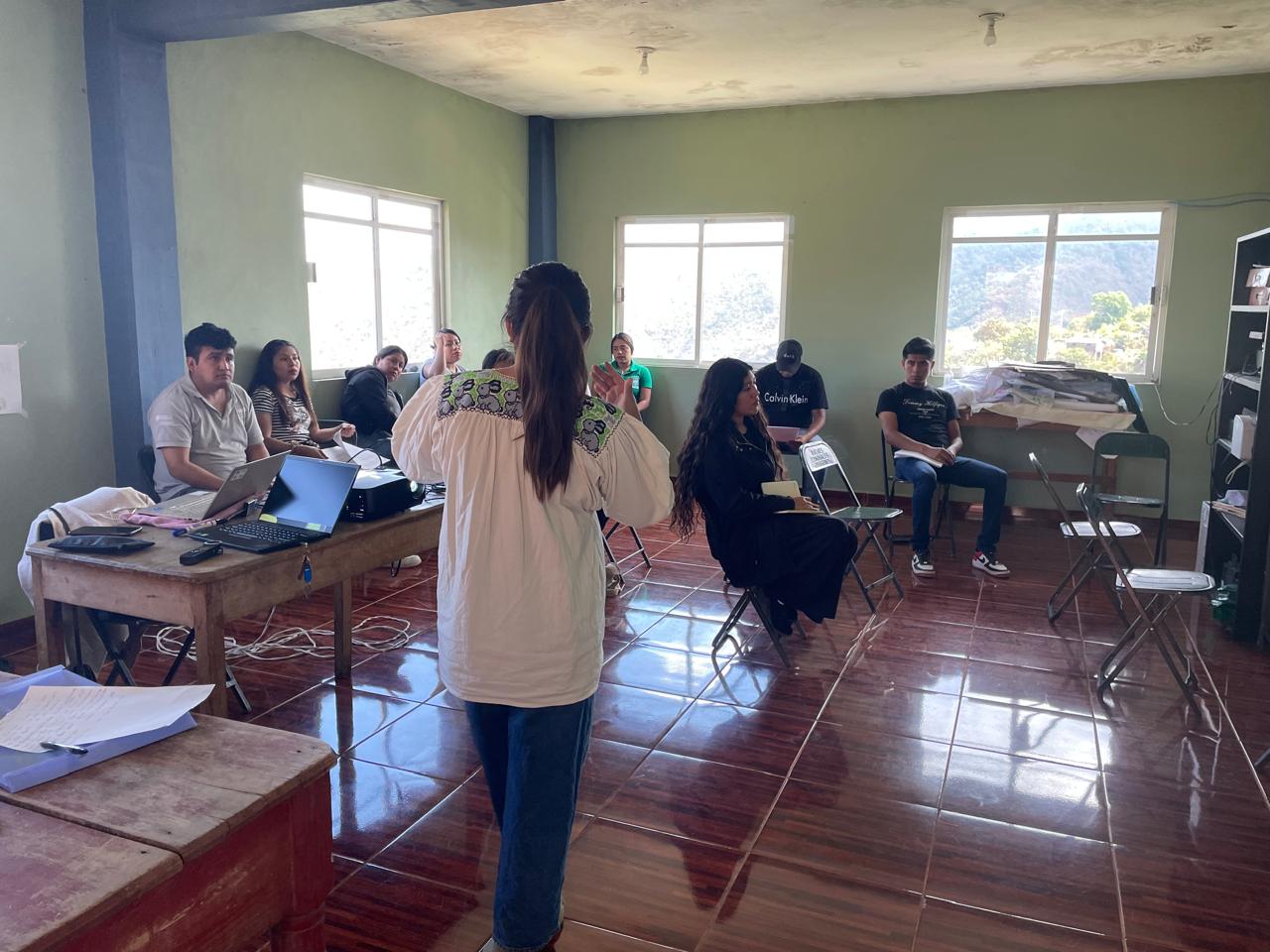 Reapertura de biblioteca comunitaria en San Jerónimo Coatlán