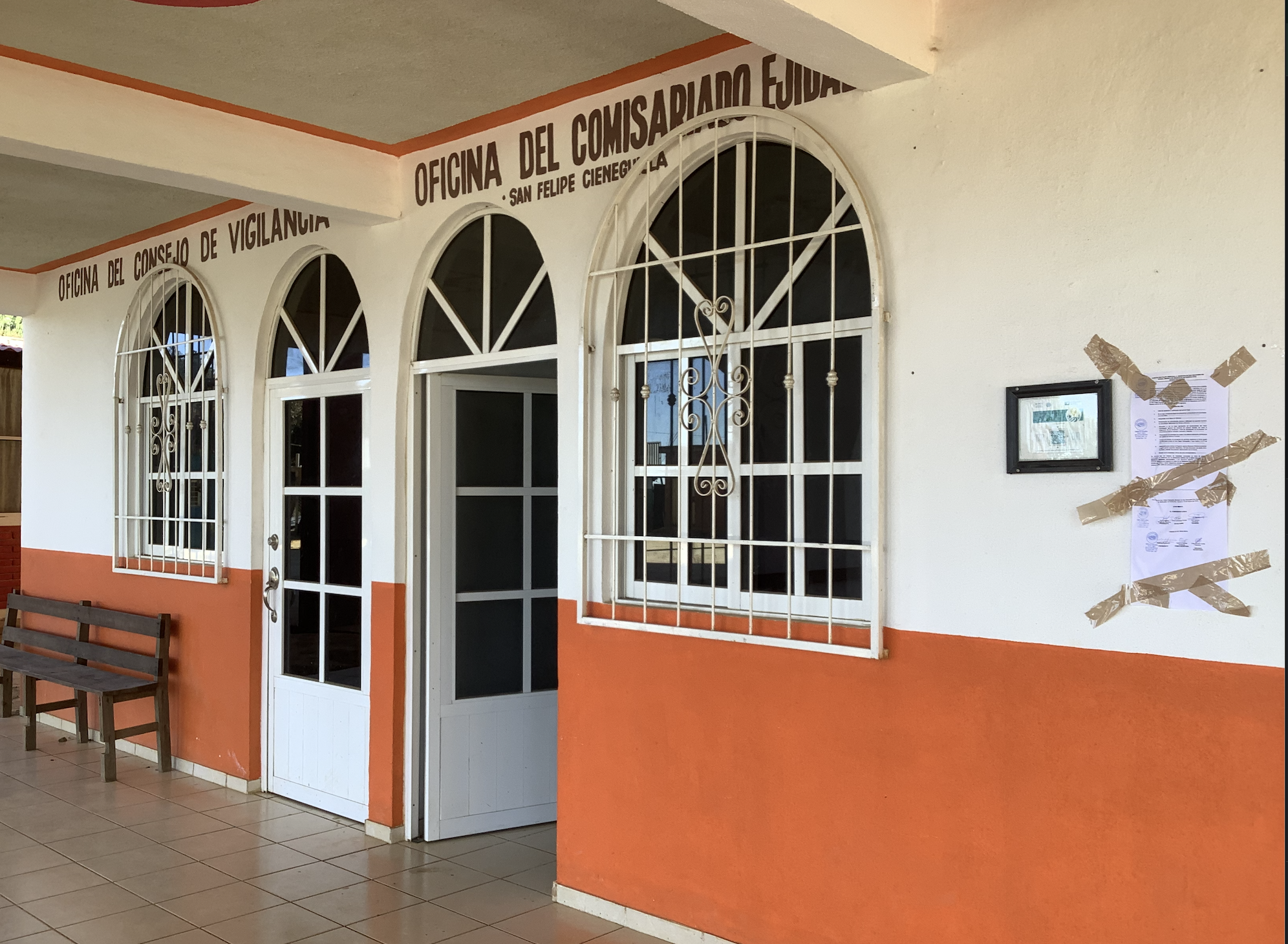 Visita para afinar detalles para Asamblea de cambio de coordinador del Proyecto