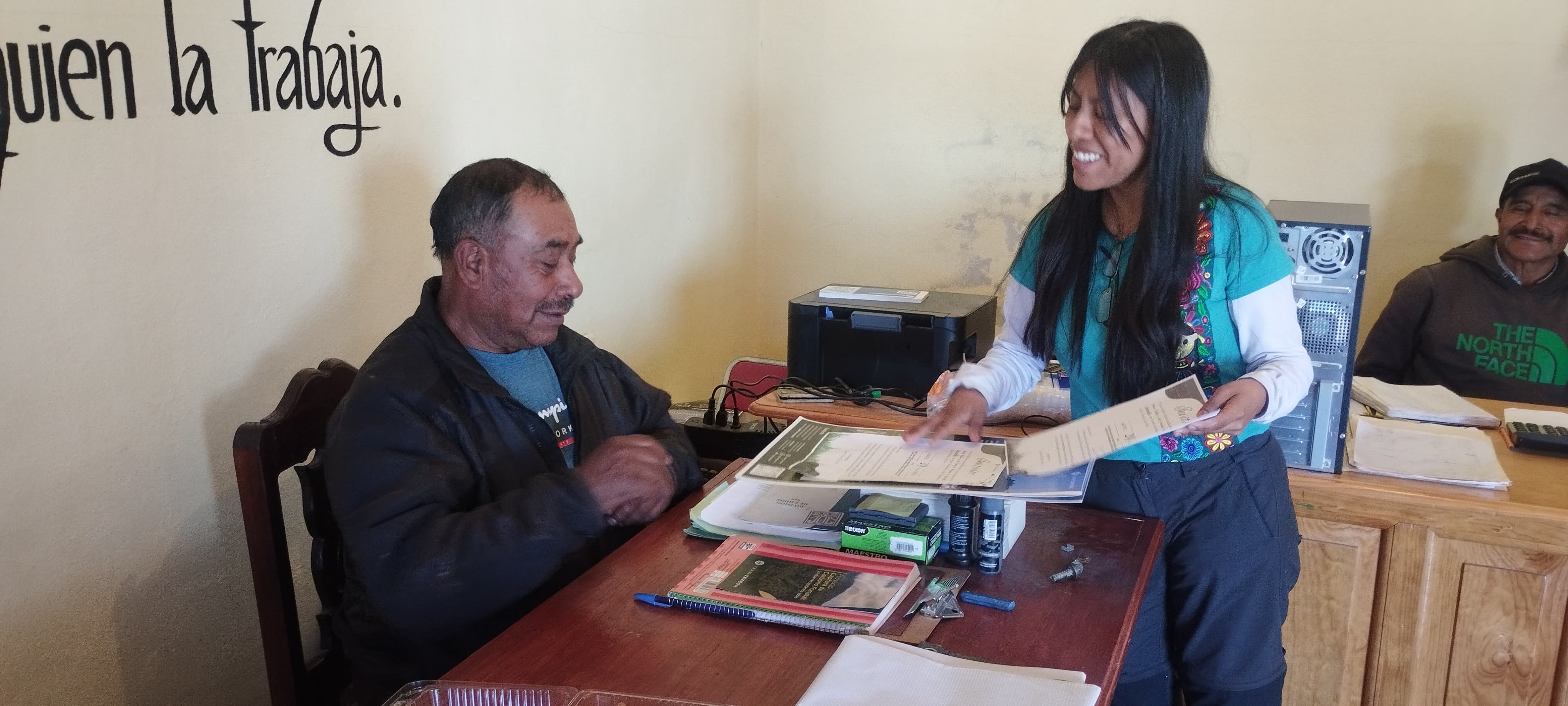 Primer acercamiento con las nuevas autoridades