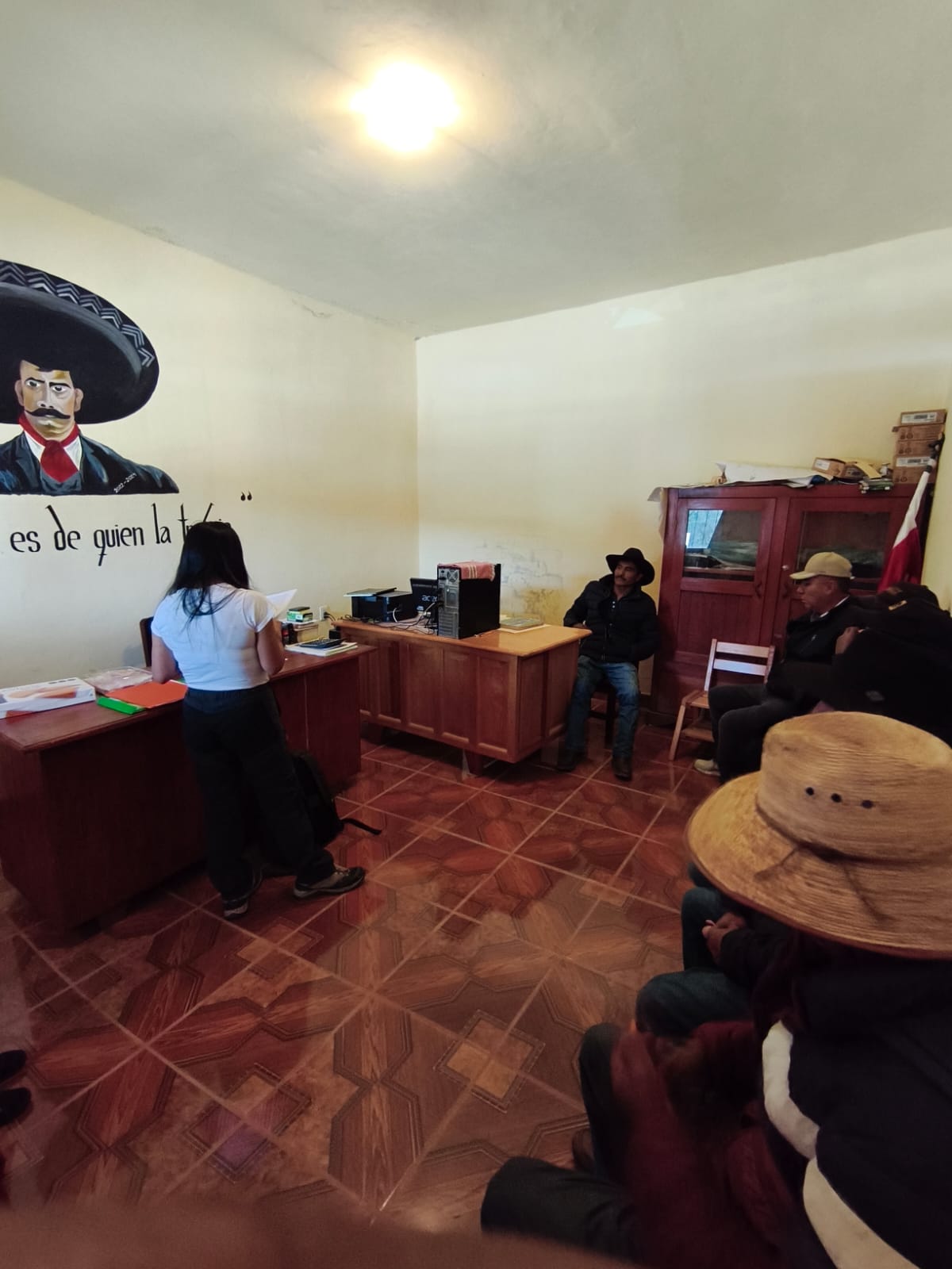 Firma de actas de asamblea del proyecto