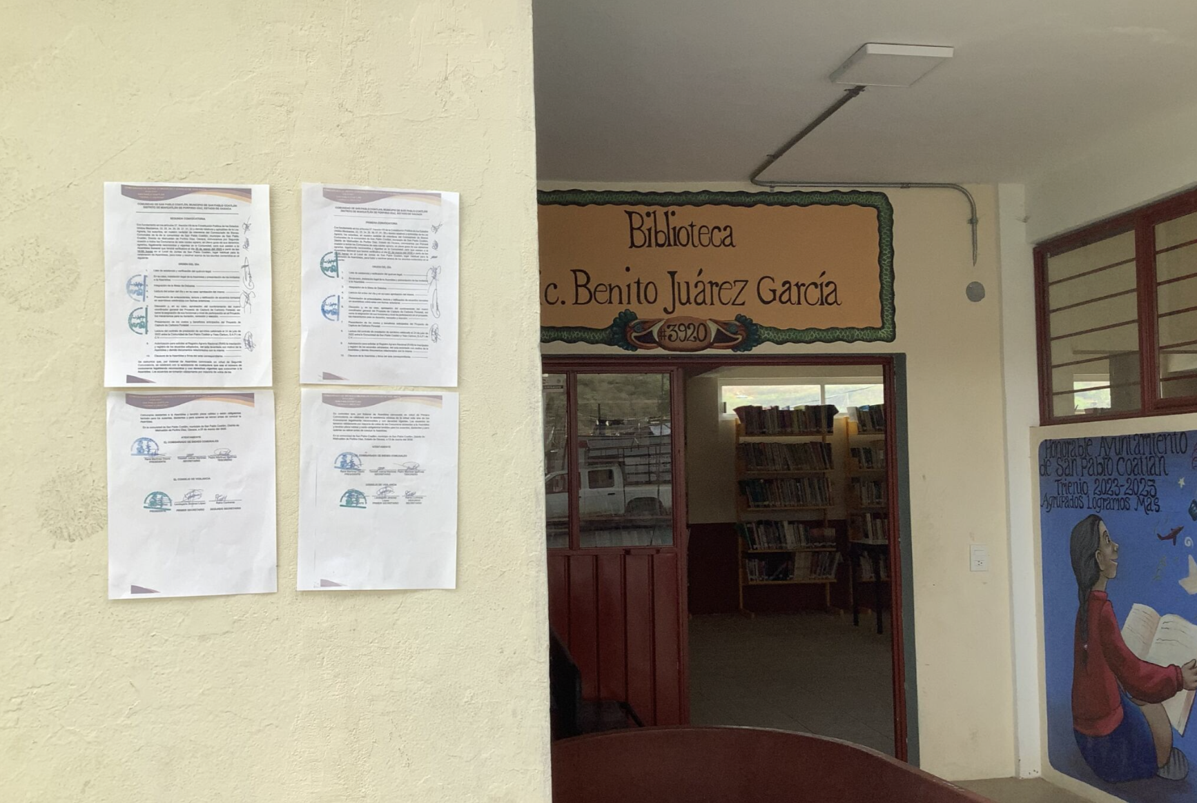 Biblioteca Comunitaria Lic. Benito Juárez García